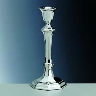 Ezüst gyertyatartó 19 cm