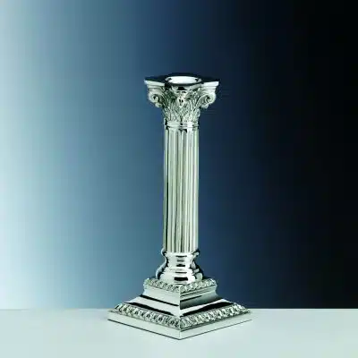 Empire ezüst gyertyatartó 20 cm