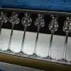 Ručne fúkané degustačné poháre 65 ml set 6 kusov