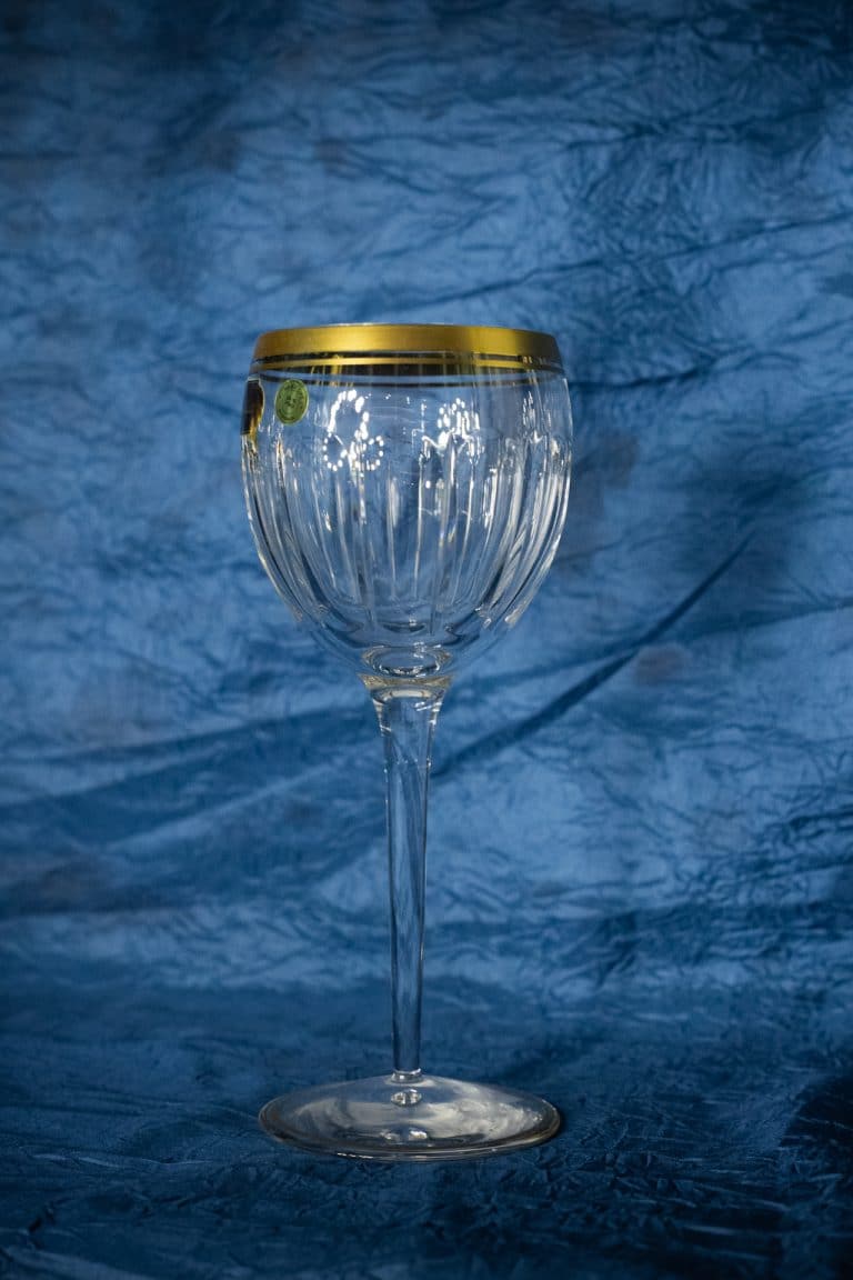 Kristálycsiszolású poharak 370 ml-es 6 darabos készlet