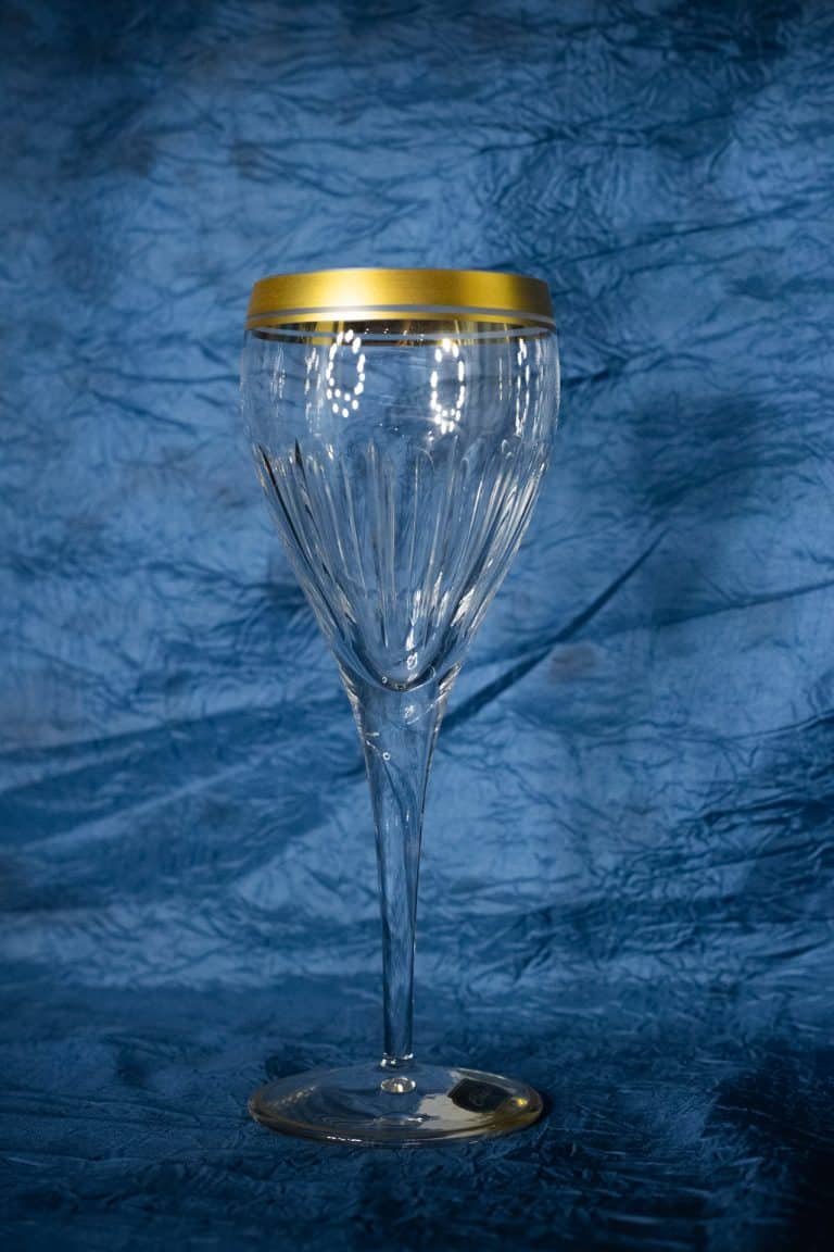 Kristálycsiszolású poharak 350 ml-es 6 darabos készlet