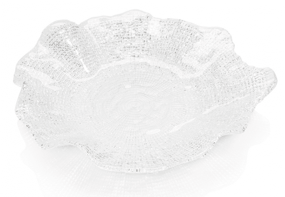 Tányér FOL átlátszó D27 cm