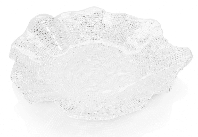 Tányér FOL átlátszó D27 cm