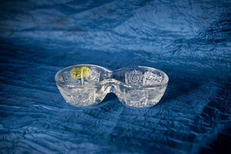Crystal vágott só-borsszóró 12 cm