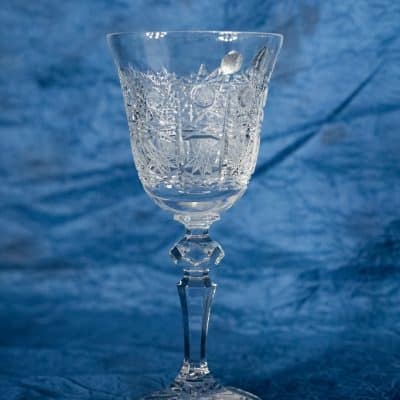 Krištálové brúsené poháre 170 ml set 6 kusov
