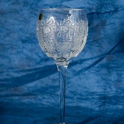 Krištálové brúsené poháre 370 ml set 6 kusov