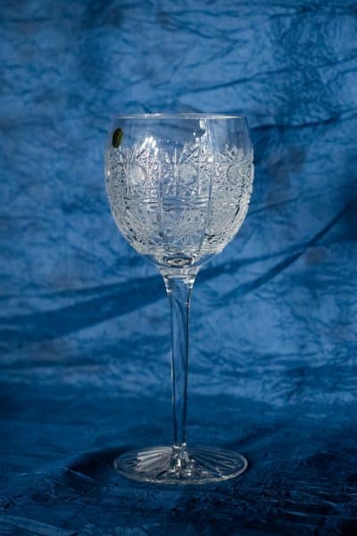 Krištálové brúsené poháre 370 ml set 6 kusov