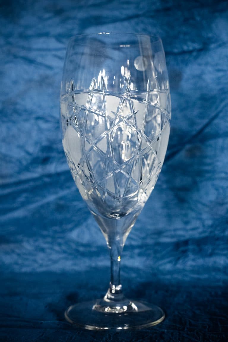 Kristálycsiszolású poharak 400 ml-es 6 darabos készlet