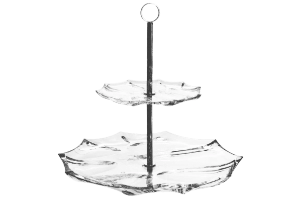 Miska Calyp two tier plate 33 cm