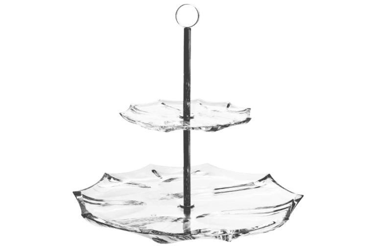 Miska Calyp two tier plate 33 cm