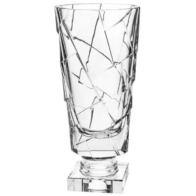 Krištáľová váza Cra ftd vase 38 cm