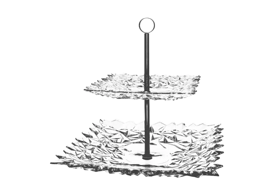 Miska Gla two tier plate 30,5 cm
