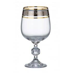 Szemüvegek Klaud Dekor Glass 230 ml-es 6 darabos készlet