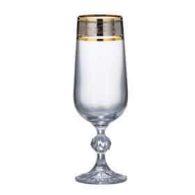 Szemüvegek Klaud Dekor Glass 280 ml-es 6 darabos készlet