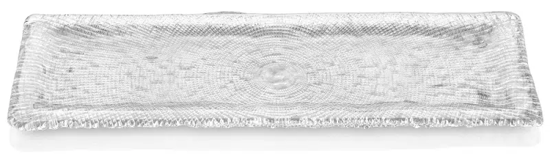 Podnos DIAMAN číry 53 x 17 cm H1,5 cm