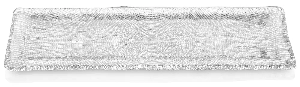 Podnos DIAMAN číry 53 x 17 cm H1,5 cm