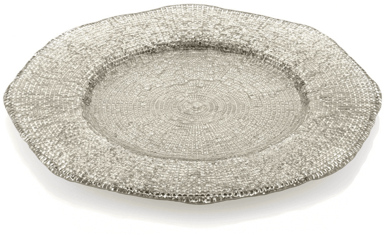 Tányér DIAMAN bézs D34 cm H2 cm