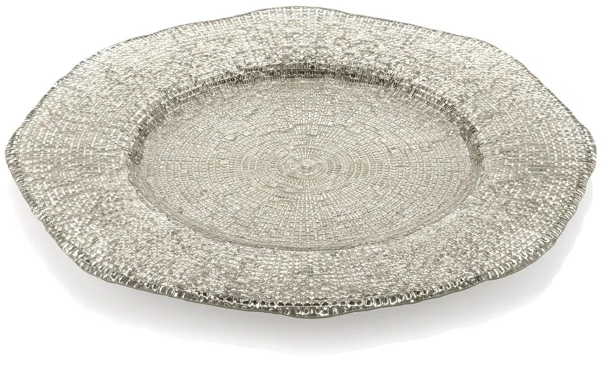 Tanier DIAMAN béžový D34 cm H2 cm