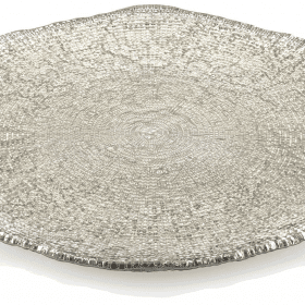 Tányér DIAMAN bézs D37 cm H2 cm