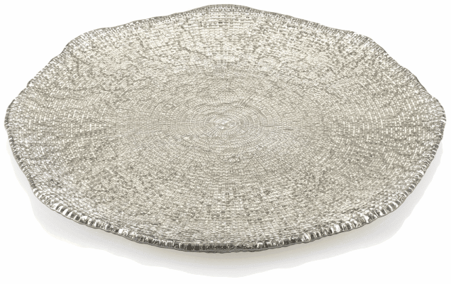 Tányér DIAMAN bézs D37 cm H2 cm