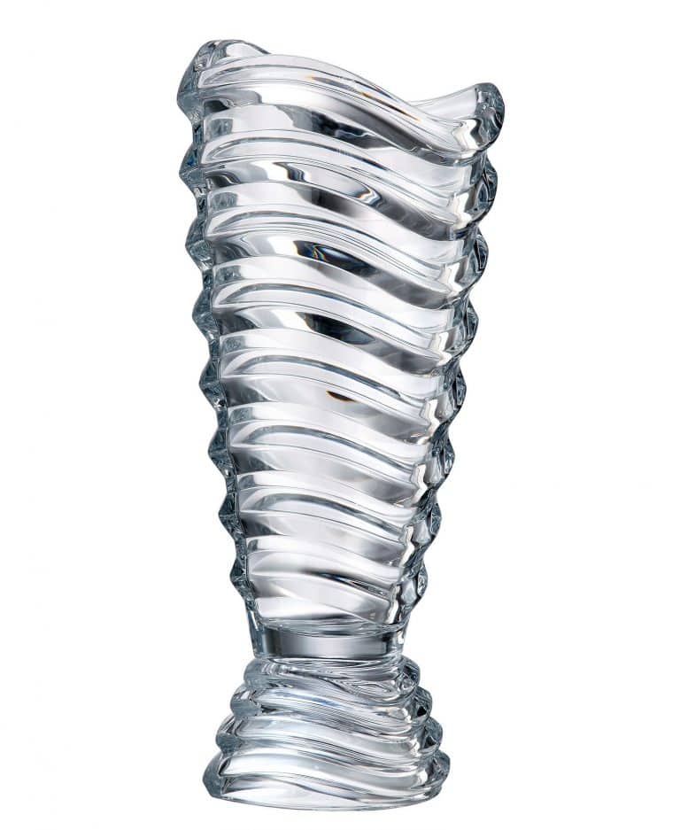 Crystal váza Wav ftd váza 41,5 cm