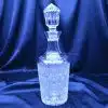 Krištáľová brúsená whisky fľaša 750 ml