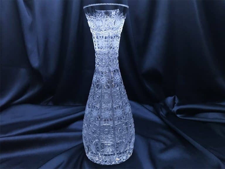 Crystal cut dekanter üveg 800 ml
