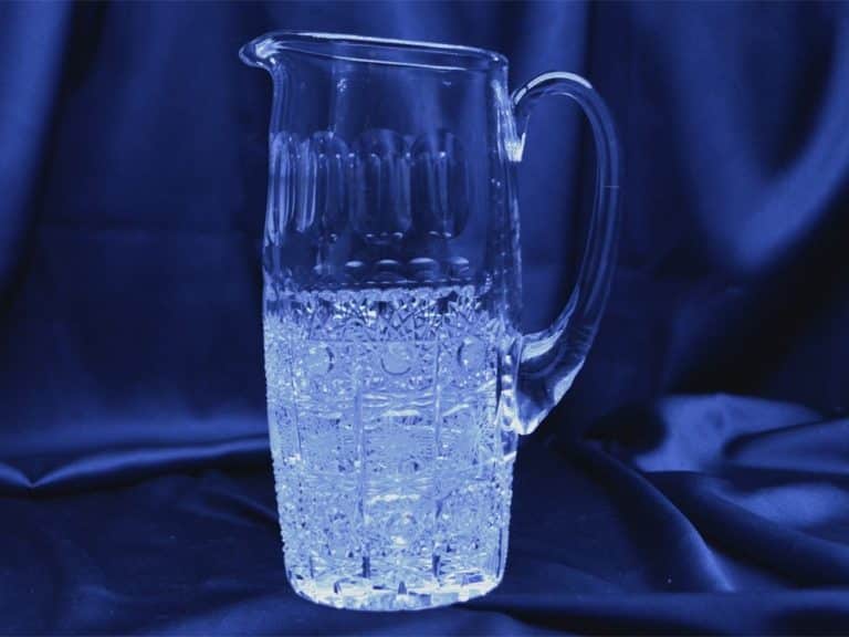 Vágott kristály kancsó 750 ml