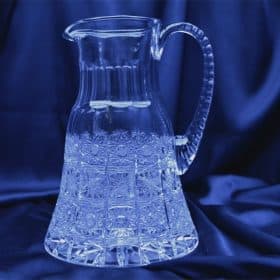 Vágott kristály kancsó 1200 ml
