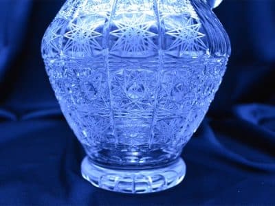Krištáľová brúsená wine fľaša 1000 ml