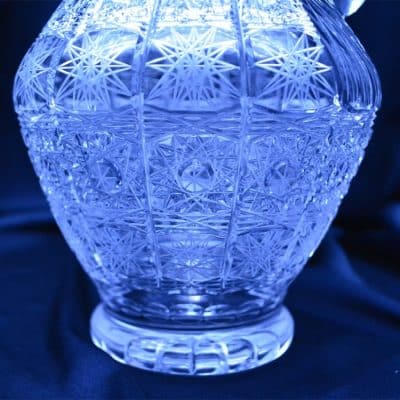 Krištáľová brúsená wine fľaša 1000 ml