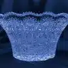 Krištálová brúsená miska 20 cm