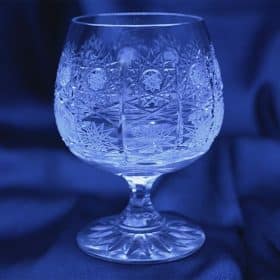 Vágott kristálypoharak 170 ml-es 6 darabos készlet