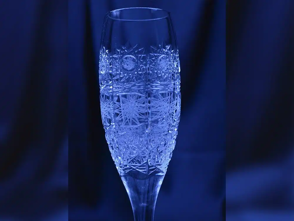 Krištálové brúsené poháre 180 ml set 6 kusov