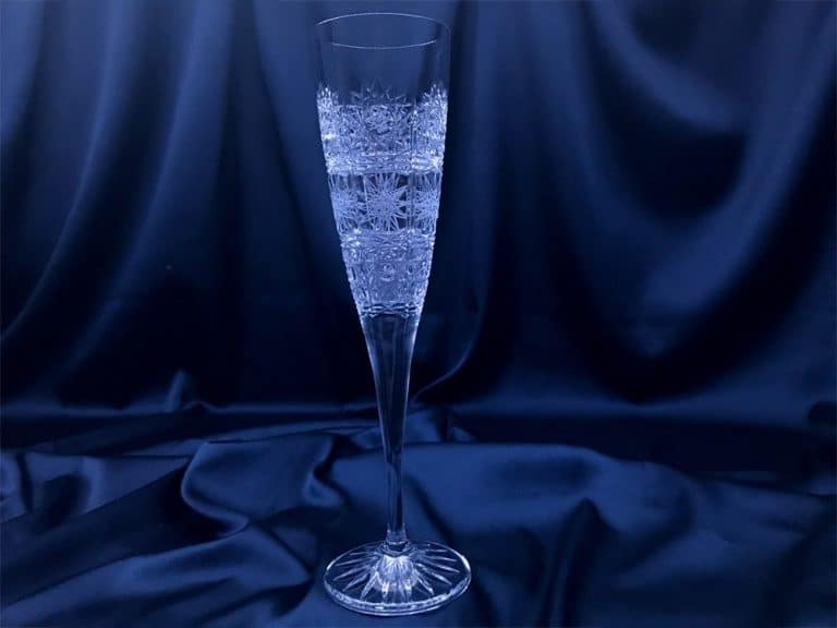 Kristálycsiszolású poharak 200 ml-es 6 darabos készlet