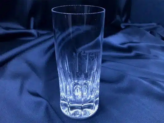 Vágott kristálypoharak 380 ml-es 6 darabos készlet