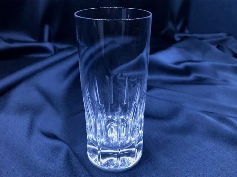 Vágott kristálypoharak 380 ml-es 6 darabos készlet