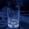 Krištálové brúsené poháre 380 ml set 6 kusov