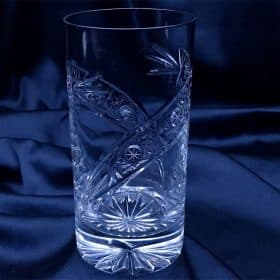 Vágott kristálypoharak 380 ml-es 6 darabos készlet