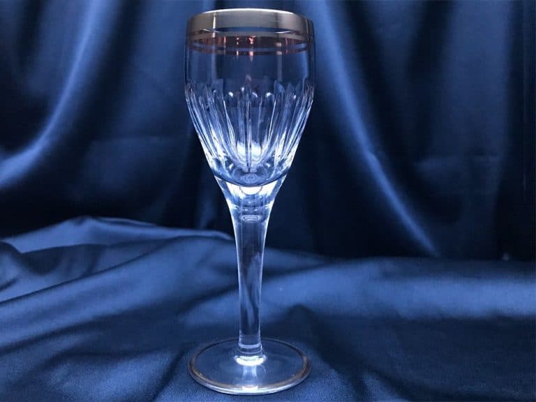 Kristálycsiszolású poharak 70 ml-es 6 darabos készlet