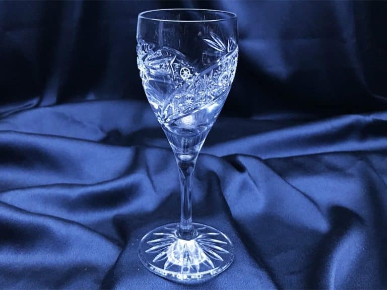 Kristálycsiszolású poharak 60 ml-es 6 darabos készlet