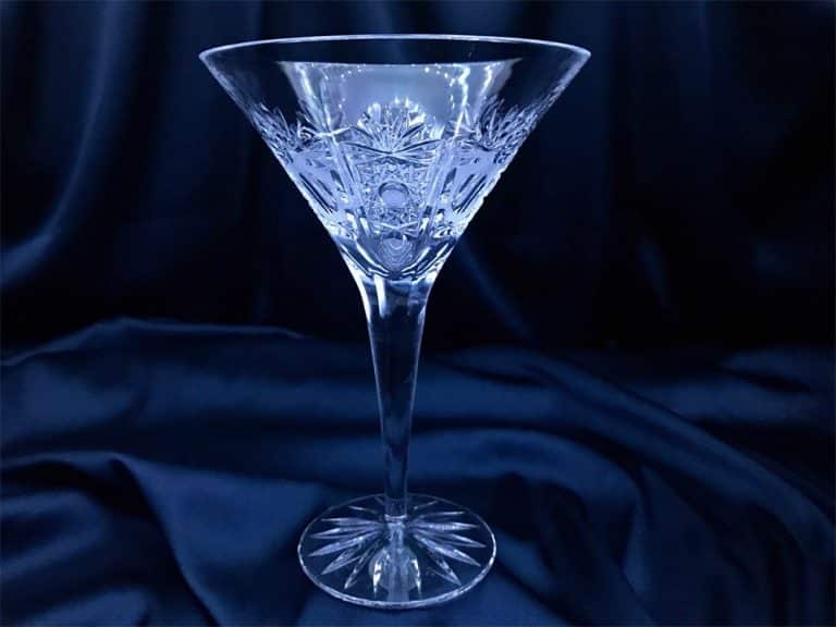 Kristálycsiszolású poharak 250 ml-es 6 darabos készlet