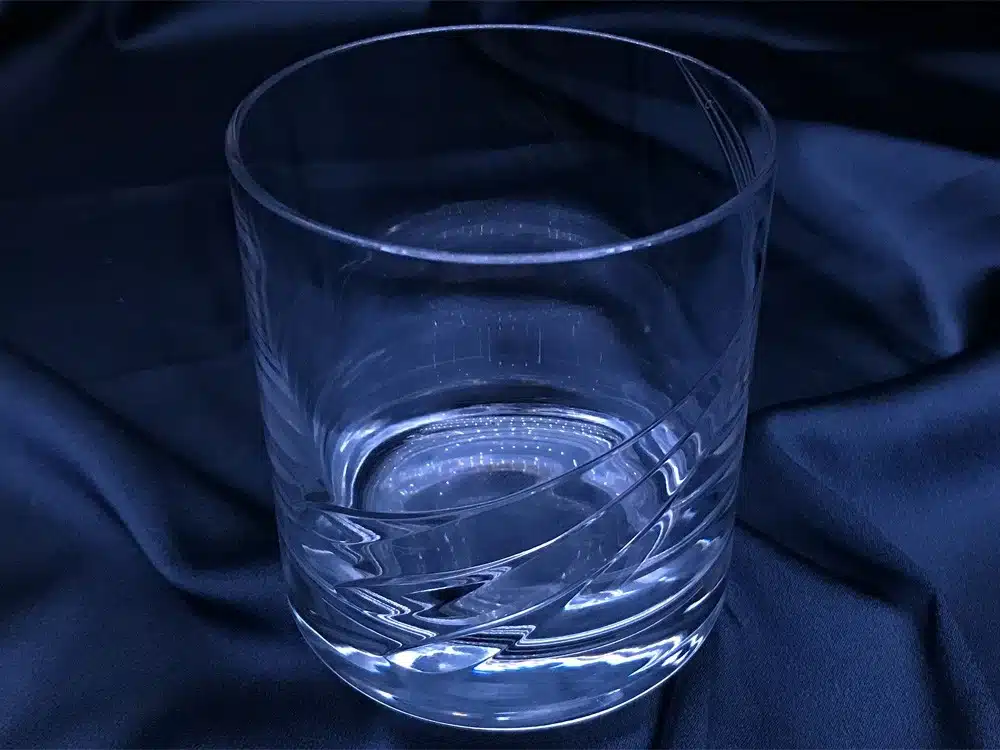Krištálové brúsené poháre 300 ml set 6 kusov