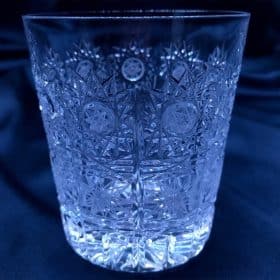 Kristálycsiszolású poharak 250 ml-es 6 darabos készlet