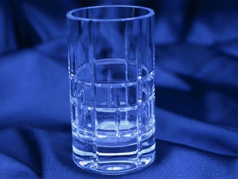 Kristálycsiszolású poharak 100 ml-es 6 darabos készlet