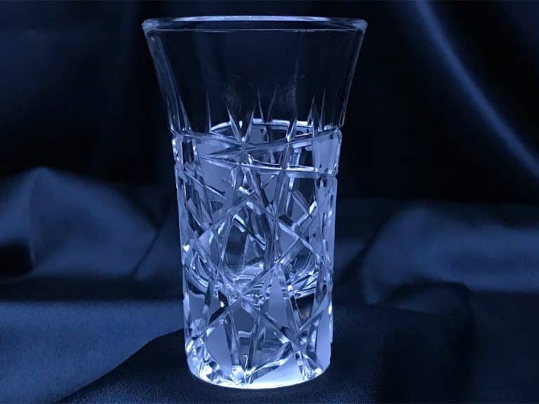 Kristálycsiszolású poharak 50 ml-es 6 darabos készlet