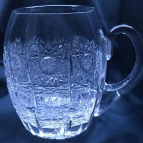 Kristálycsiszolású poharak 300 ml-es 6 darabos készlet
