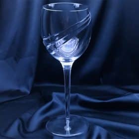 Kristálycsiszolású poharak 370 ml-es 6 darabos készlet