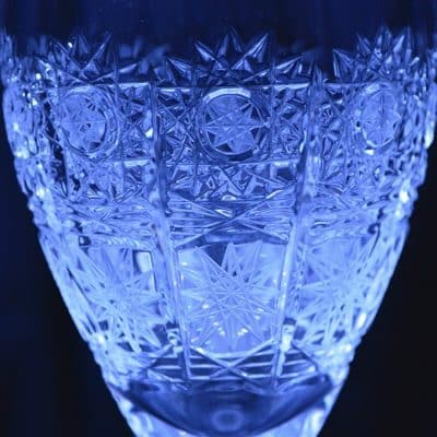 Krištálové brúsené poháre 220 ml set 6 kusov