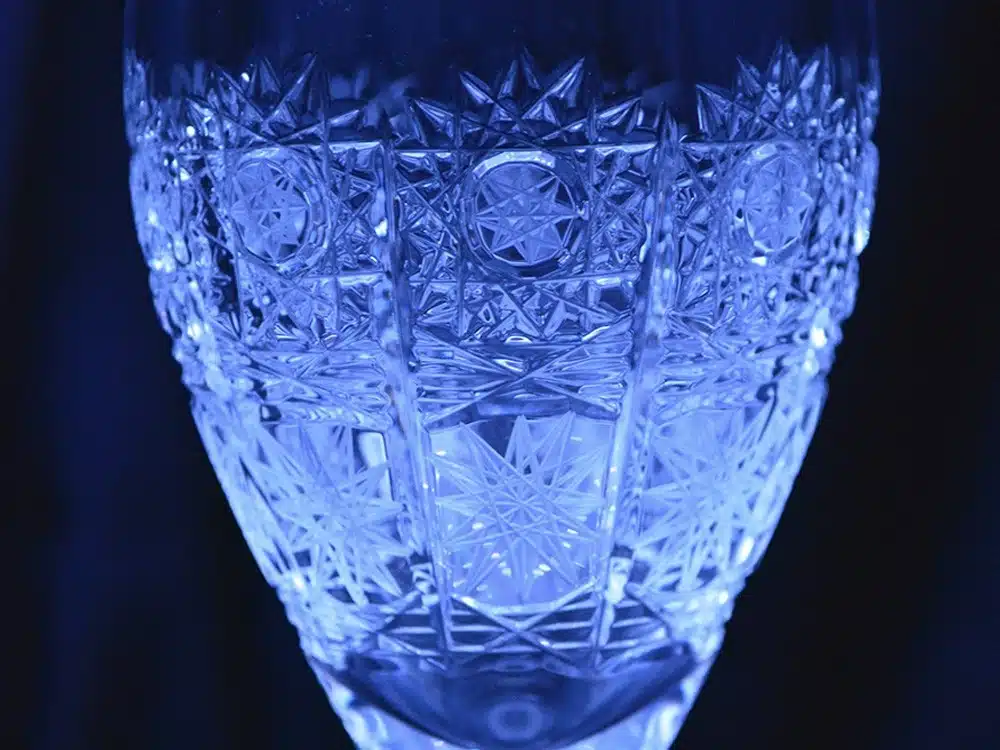 Krištálové brúsené poháre 220 ml set 6 kusov